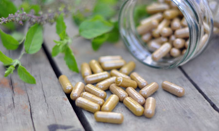 Herb capsules