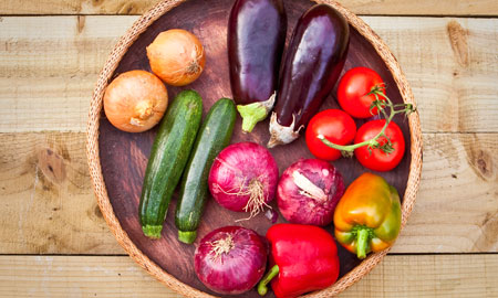 Bowl of veggies